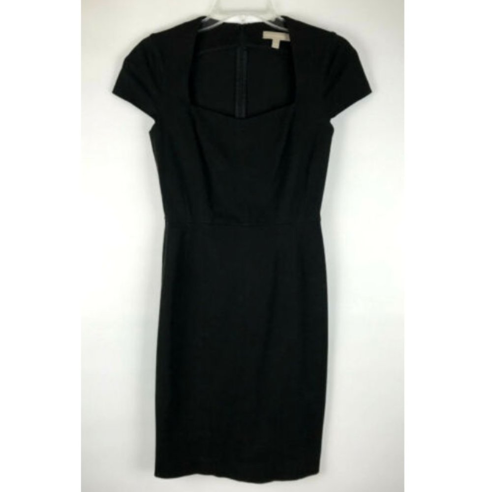 Banana Republic Sloan Dress Square Neckline - Picture 2 of 10